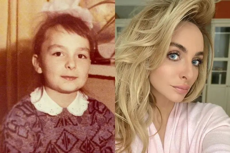 Екатерина Варнава изменила цвет глаз