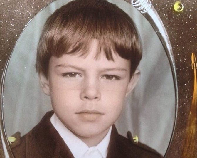 Евгений Пронин в детстве