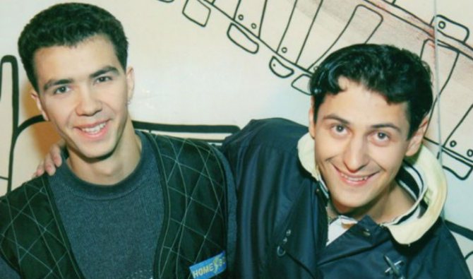 Группа «Чай вдвоем» в 90-е