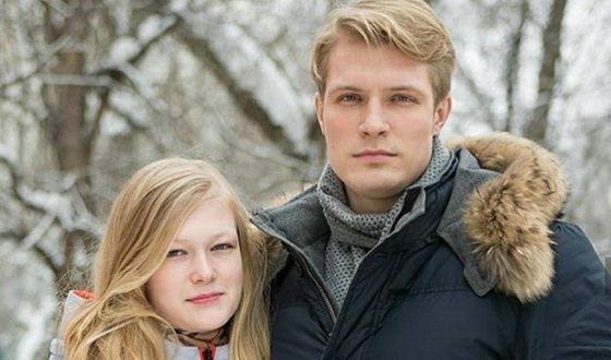 Кирилл Зайцев и его сестра