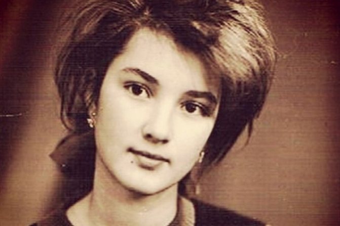 Лера Кудрявцева в юности