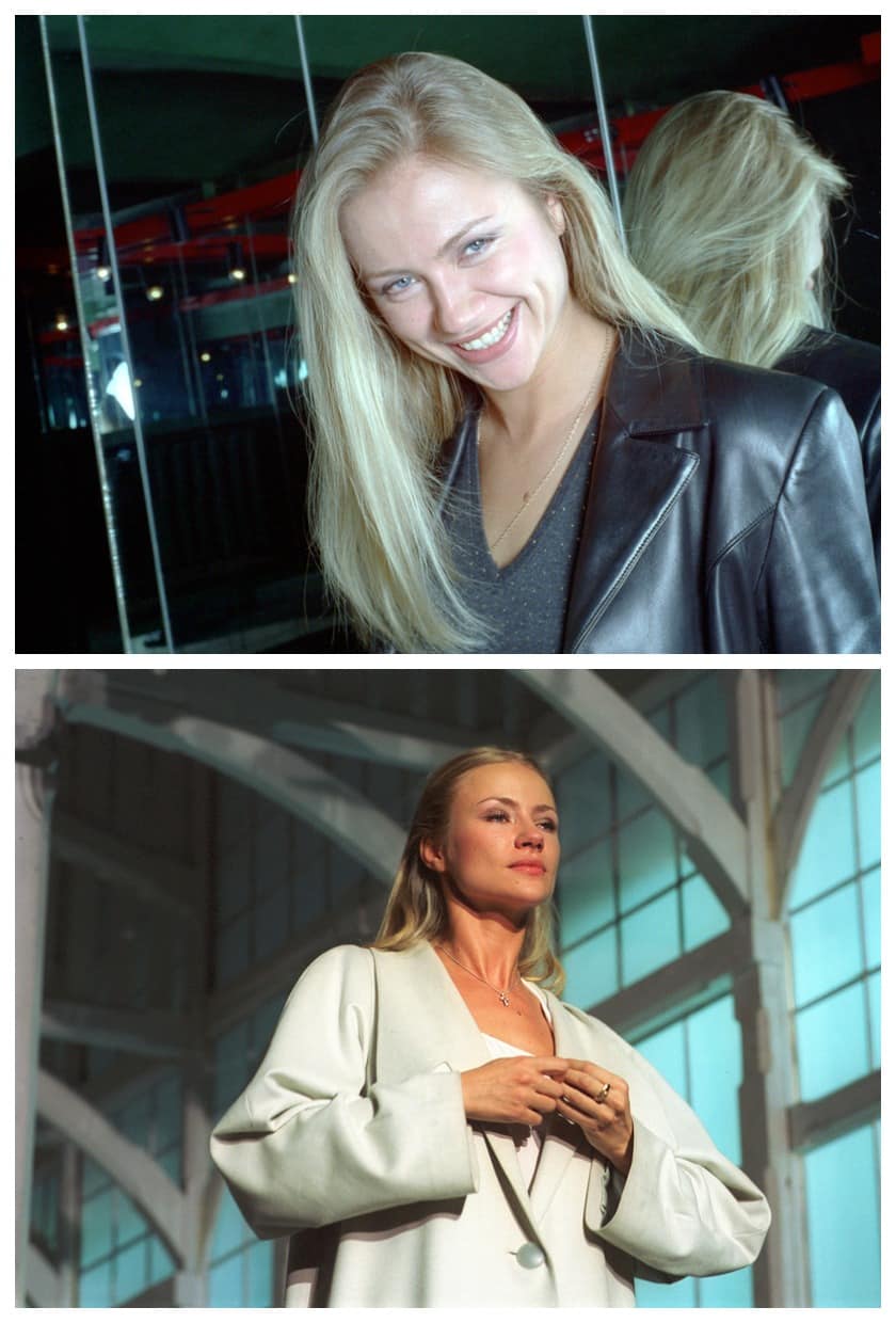 Маша позирует для фото