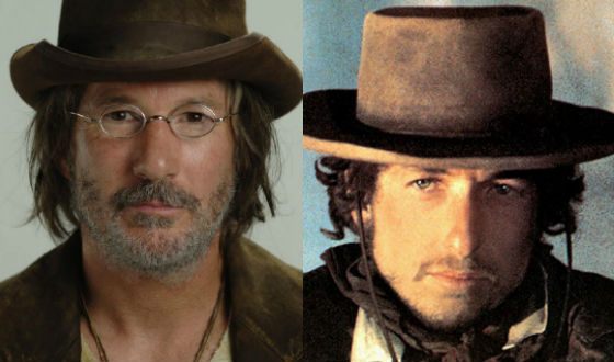 Ричард Гир в образе Боба Дилана