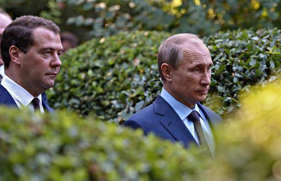 рост путина и медведева