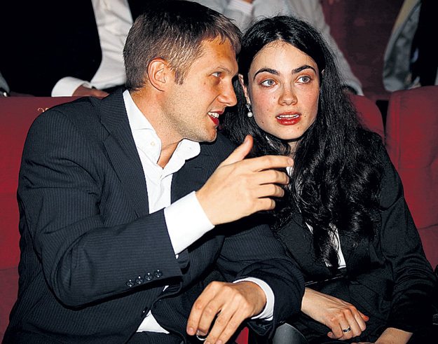 С актрисой Анной-Сесиль СВЕРДЛОВОЙ