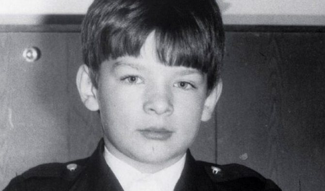 Сергей Мезенцев в детстве