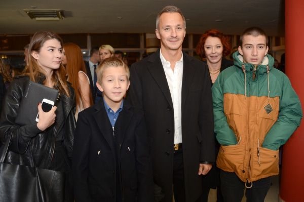 Степан с детьми от первого брака