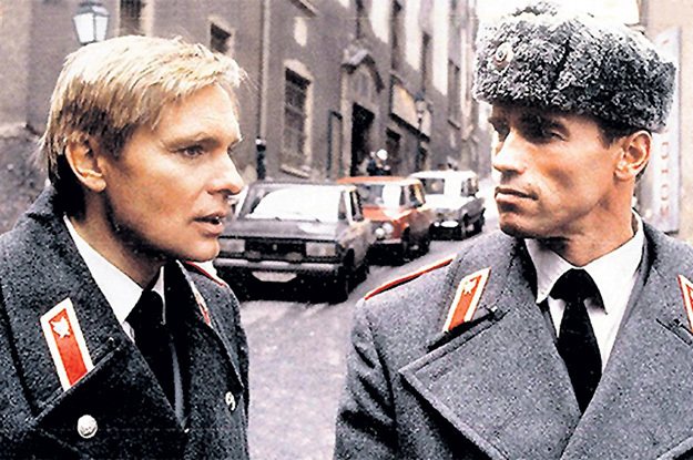 В «Красной жаре» с Арнольдом ШВАРЦЕНЕГГЕРОМ